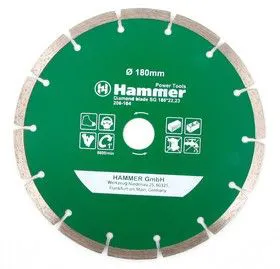 Диск алм. Hammer Flex 206-102 DB SG Ф125х22мм сегментный универсальный