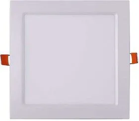 Светильник светодиодный ультратонкий встраив. PPL-S 15Вт 6500К IP40 WH 190мм квадрат Jazzway 5008403A