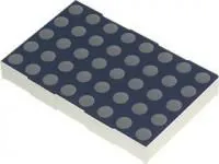 TBA24-11EGWA, Индикатор 61мм светодиодная матрица 5х8 красная/зеленая ОА