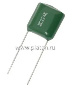 К73-17 имп, 0.22мкФ, 250В, 5-10, Конденсатор металлоплёночный