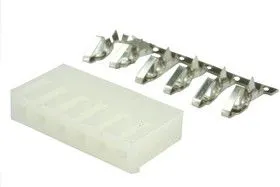 MHU-6 (DS1074-6 F), Розетка кабельная с контактами 5.08мм