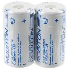 ROBITON 2800NCC SR2 с плоским контактом, Аккумулятор