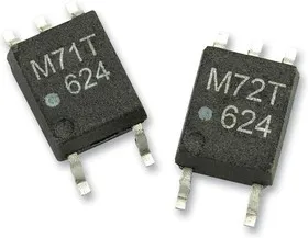 ACPL-M72T-000E, Оптопара, с цифровым выходом, 1 канал, 4 кВ, SOIC, 5 вывод(-ов)