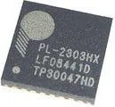 PL-2303HXD QFN32 LF, Преобразователь USB в RS-232, [QFN-32]
