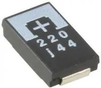 10THB330M, CAP, 330UF, 10V, TANT, POLYMER, CASE D4