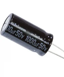 UVZ1H102MHD, конденсатор электролитический 1000мкФ 50В 12,5х25мм