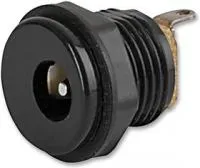 4840.2200, Разъем Питания DC, 2 полюса, 6.3мм, Штекер, Гнездо, 1 А, 2 мм, Монтаж в Панель, Пайка