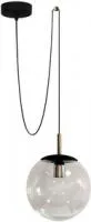 Светильник НСО 17-150-305 Аура d250 прозр. шнур 2.5 фикс. черн. (инд. упак.) Элетех 1005253132