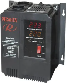 СПН-900, Стабилизатор пониженного напряжения релейный, 220В8%, 0.9 кВт, настенного исполнения