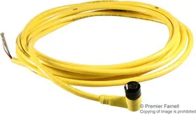 1200720254, MICRO CHANGE CORD, 1/2-20 FEMALE 3 POSITION RIGHT ANGLE