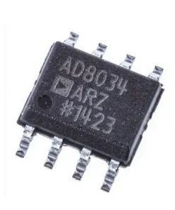 AD8034ARZ, сдвоенный малошумящий ОУ 80МГц 5-24В [SO-8]