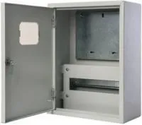 Корпус метал. учетный навес. 400х300х160 1-фазн. 12мод. DEKraft 30401DEK