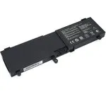 Аккумуляторная батарея для ноутбука Asus N550J (N550-4S1P) 15V 3500mAh OEM черная