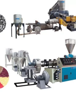 Гранулятор с компактором, водно-кольцевой или стренговой резкой., Xinke 250