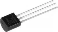 TMP37FT9Z, Датчик температуры -40…+125C (2C) с выходом напряжения 500мВ при TA=25C, питание 2.7...5В [TO92]