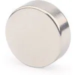 Неодимовый магнит диск 20х7 мм