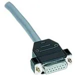 09670090442, Корпус: для разъемов D-Sub, D-Sub 9pin,D-Sub HD 15pin, прямой