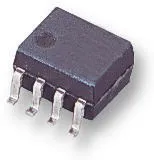 HCPL-0721-000E, Оптопара, с драйвером затвора на выходе, 1 канал, SOIC, 8 вывод(-ов), 3.75 кВ