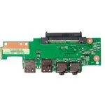 (69NA1UB10A01-01) плата расширения 1101HA IO BOARD Rev.2.0 для ноутбука EeePc Asus 1101H (плата портов)