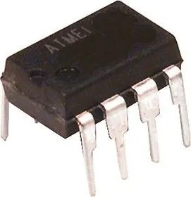 ATtiny45-20PU, Микроконтроллер 8-Бит, AVR, 20МГц, 4КБ Flash [DIP-8]
