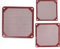 FGF-120/M красный, Фильтр для вентилятора 120х120мм (металл)