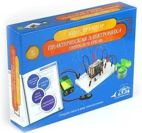 NR06, Электронный конструктор Переключатели - серия Азбука электронщика (арт. MK02)