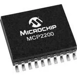 MCP2200-I/SO, USB 2.0 to UART Protocol Converter with GPIO UART Interface 3.3V/5V 20-Pin SOIC W Tube