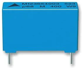 B32523R0226K000, DC Пленочный Конденсатор, 22 мкФ, 63 В, Metallized PET Stacked, 10%, Серия B32523