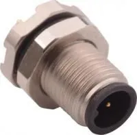 852-002-113R001, Разъем Кабеля, M Series, M5, Male, 2 Positions, Штырь на Печатную Плату, Прямой Монтаж в Панель