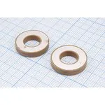 Ультразвуковое кольцо из пьезокерамики 20xd10x4мм, 79кГц, с мелкими сколами; пэу 20xd10x4кольцо79кГц\ PZT8Agd20xd10x4мскол