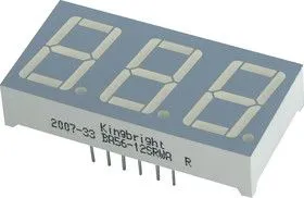 BA56-12SRWA, Индикатор красный ОА 14.2мм 3х7, 24мКд