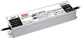 HLG-185H-C1400B, AC/DC LED, 200.2Вт, IP67, 71…143В/1400мА, блок питания для светодиодного освещения