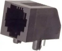 5555165-5, CAT3 RJ11 MODULAR JACK, 6 POSITION, 1 PORT
