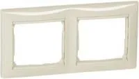 Рамка 2-м Valena горизонт. сл. кость Leg 774352