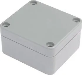 G201, Корпус для РЭА 64х58х35 мм, пластик, светло-серый