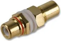 PS000121, Сквозной адаптер RCA, Гнездо RCA / Phono, Гнездо RCA / Phono