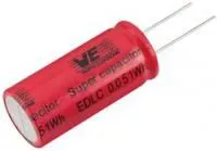 850617022001, Суперконденсатор, 25 Ф, 2.7 В, Радиальные Выводы, WCAP-STSC Series, +30%, -10%, 7.5 мм