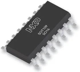 HEF4015BT,652, Регистр сдвига, HEF4015, Последовательный в Параллельный, 2 Элемента, 4 бит, SOIC, 16 вывод(-ов)