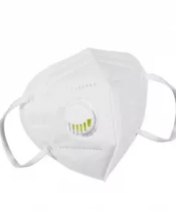 Маска респиратор с клапаном KN95, FFP2