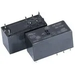 HF115F/012-2ZS4BF, Силовое реле постоянного тока 12В 8А, Конфиг: 2C бистабильное, 2coils