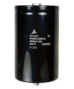 B43584E2229M, B43584E2229M000, конденсатор электролитический 22000мкФ 200В под винт