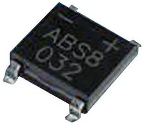 ABS6, BRIDGE RECTIFIER, SINGLE PHASE, 1A, 600, ABS, FULL REEL