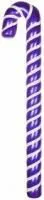 502-247, Елочная фигура Карамельная палочка 121 см, цвет фиолетовый/белый