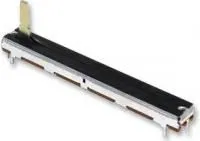 PTA4543-2015DPB103, Потенциометр, выдвижная направляющая, 10 кОм, 250 мВт, 20%, Серия PTA, Линейный