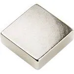 B 25х25х10, N35H, Магнит квадрат до 16.64 кг (покрытие Ni)