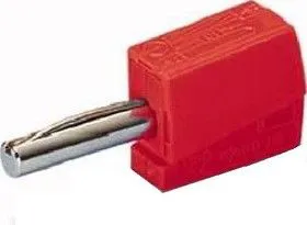 215-212, Штекер пружинный, красный