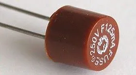 ZH101 , 0.315 A, 250 В, 8х8 мм, Предохранитель быстродействующий