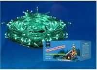 Гирлянда светодиодная ULD-S0500-050/DTA GREEN IP20 5м с контроллером 50 светодиодов зел. провод прозр. Uniel UL-00005760