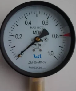 Манометр, ДМ05 МП-ЗУ 100 (МП100) 0...600кПа, 1,0, 1,6 МПа