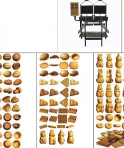 Печь ПК2 для орешек, тарталеток, венских вафель., Пк2
